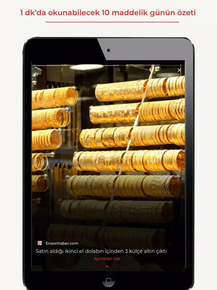 Newsta - Haberin Hikaye Hali iPad  স্ক্রিনশট
