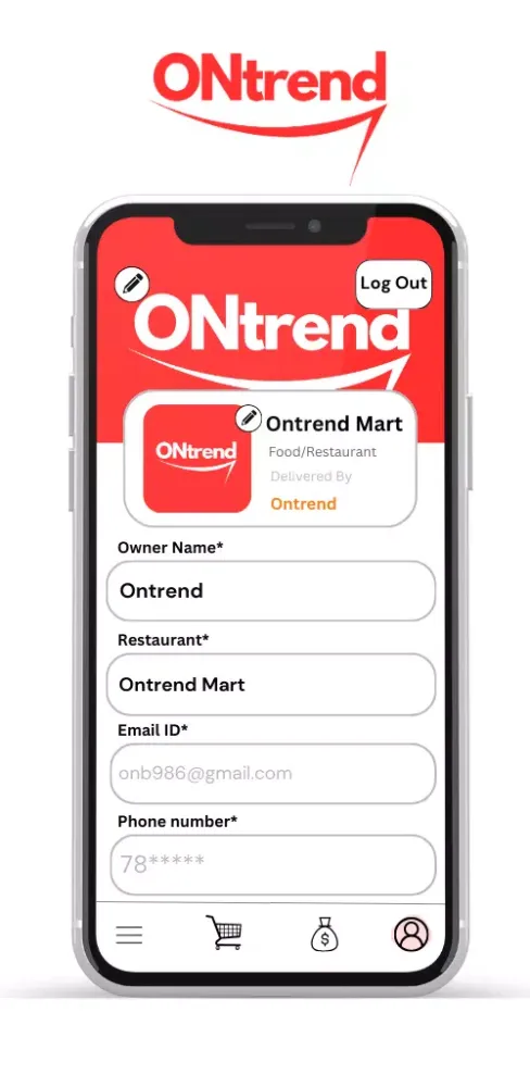 Capturas de tela do Ontrend Partners