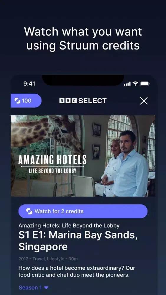 Captures d'écran de Struum: Stream Shows & Movies