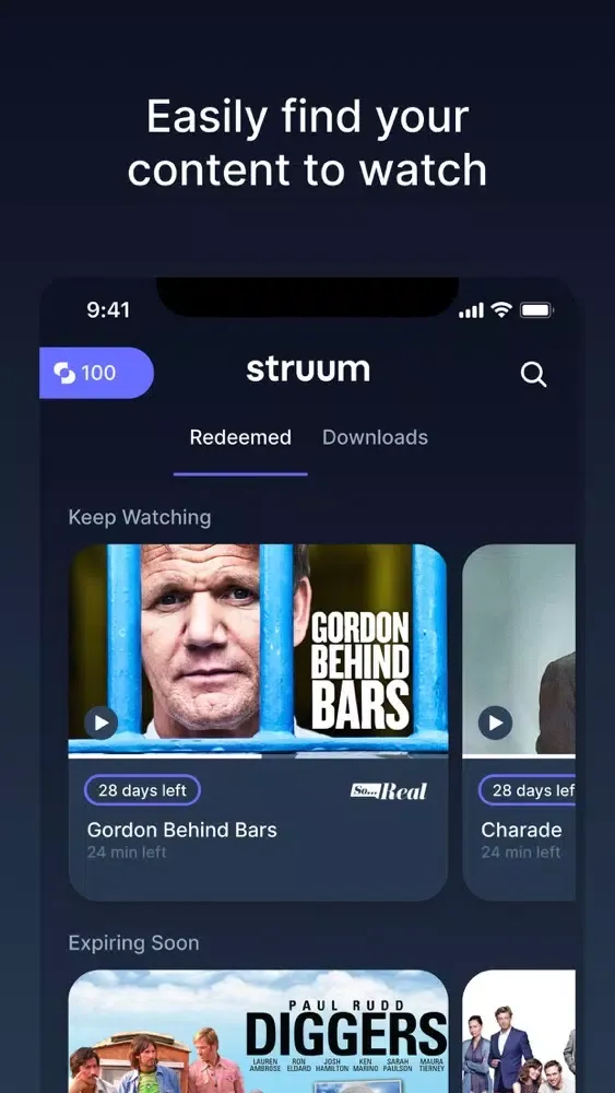 Captures d'écran de Struum: Stream Shows & Movies