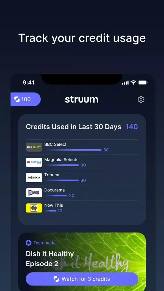 Captures d'écran de Struum: Stream Shows & Movies