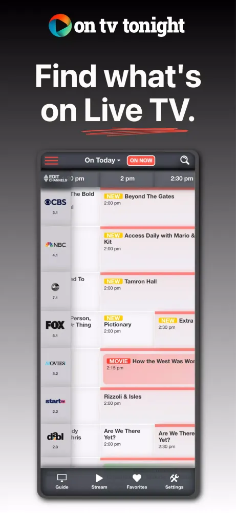 TV & Streaming Guide America 스크린샷