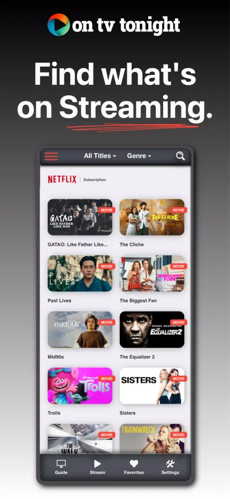 TV & Streaming Guide America 스크린샷