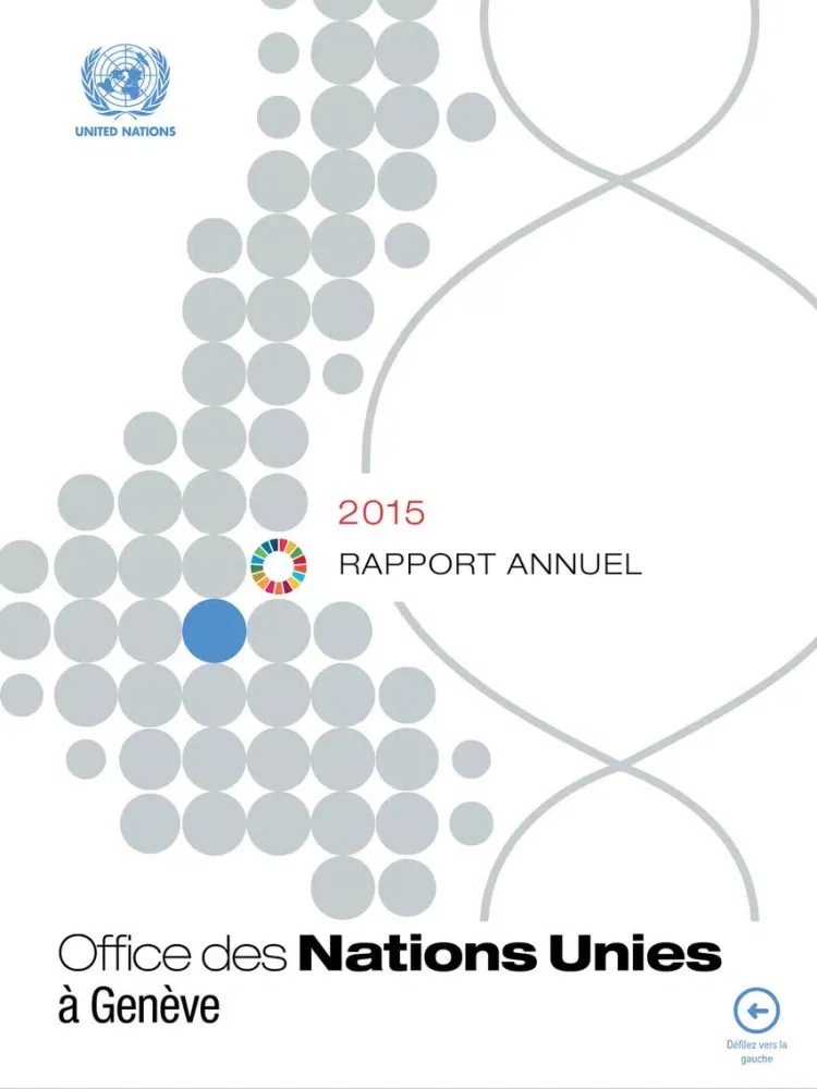 2015 ONUG Rapport Annuel iPad  Ekran Görüntüleri