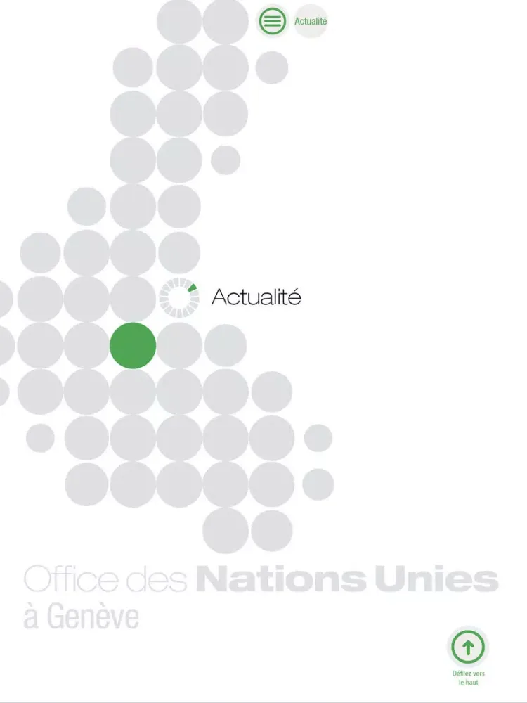 2015 ONUG Rapport Annuel iPad  Ekran Görüntüleri