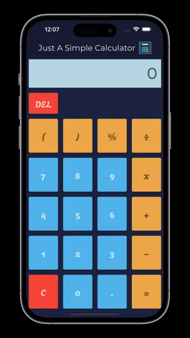 ภาพหน้าจอของ Just a Simple Calculator
