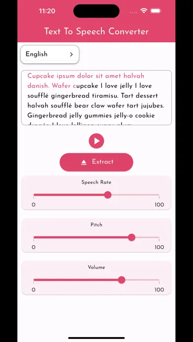 Just a Simple Speech Converter स्क्रीनशॉट