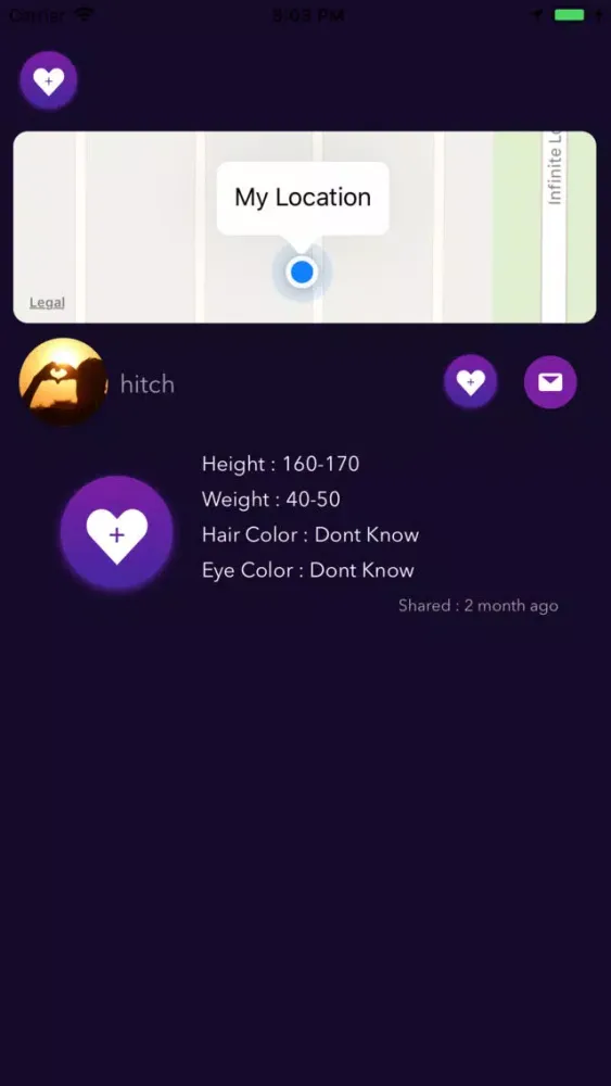 Zrzuty ekranu Hitch - Find My Crush