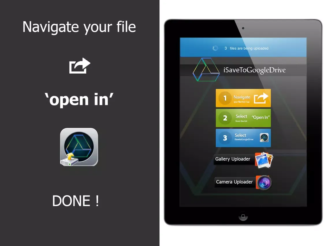 Captures d'écran de iSave for Google Drive iPad 