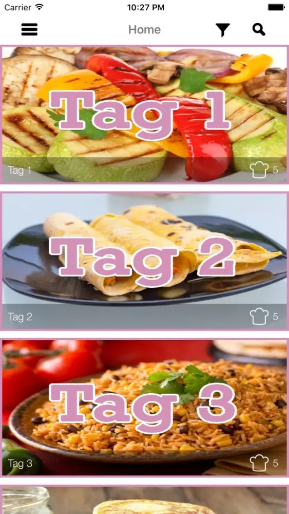 ภาพหน้าจอของ 7 Tage Diät - Rezepte Coach