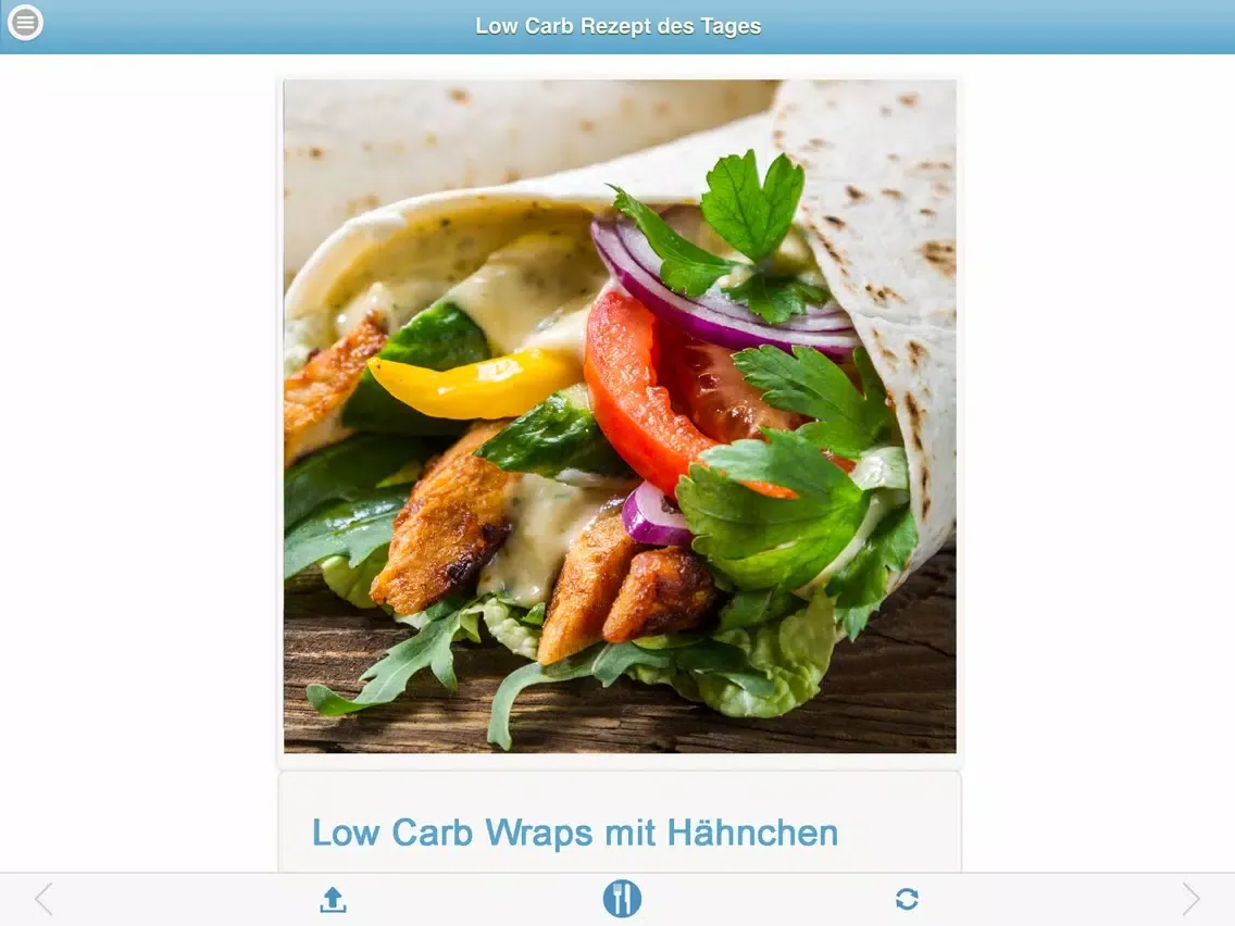 Capturas de tela do Low Carb Rezept des Tages - LowCarb Rezepte iPad 