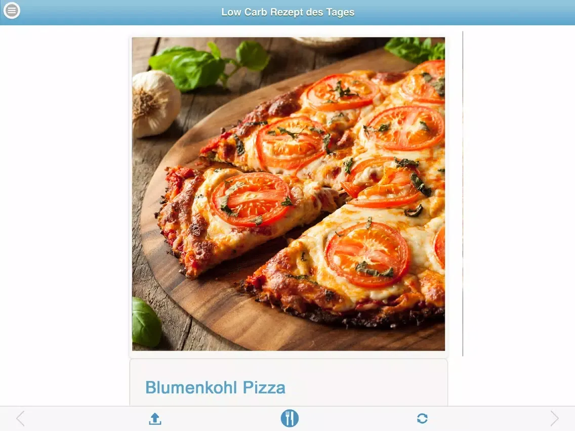 Capturas de tela do Low Carb Rezept des Tages - LowCarb Rezepte iPad 