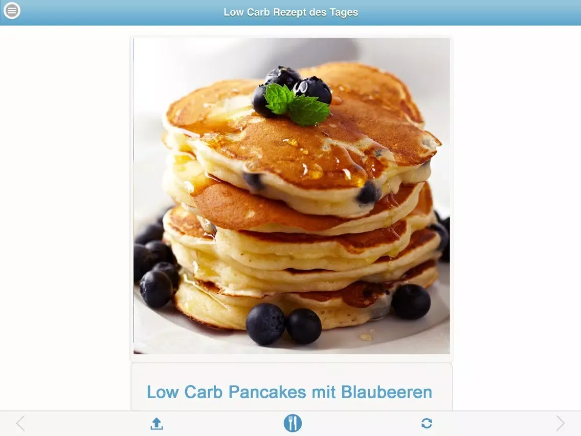 Capturas de tela do Low Carb Rezept des Tages - LowCarb Rezepte iPad 