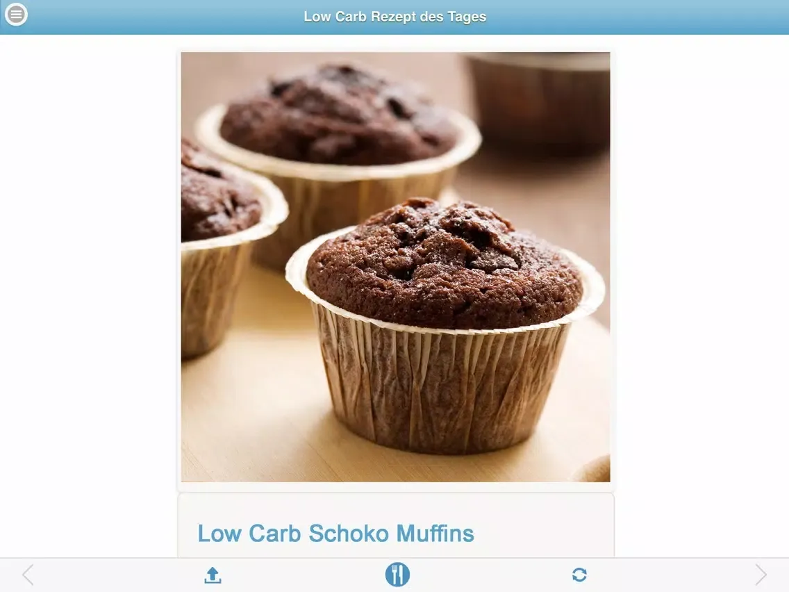 Capturas de tela do Low Carb Rezept des Tages - LowCarb Rezepte iPad 