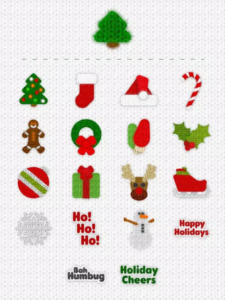 Capturas de tela do Wooly Holidays iPad 