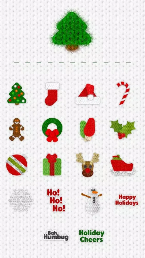 Capturas de tela do Wooly Holidays