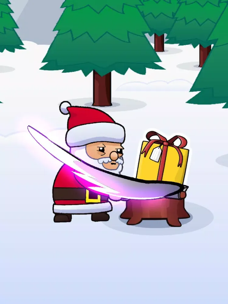Capturas de pantalla de Chop It Santa! iPad 