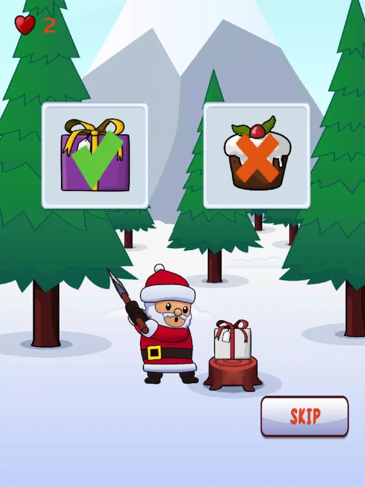Capturas de pantalla de Chop It Santa! iPad 