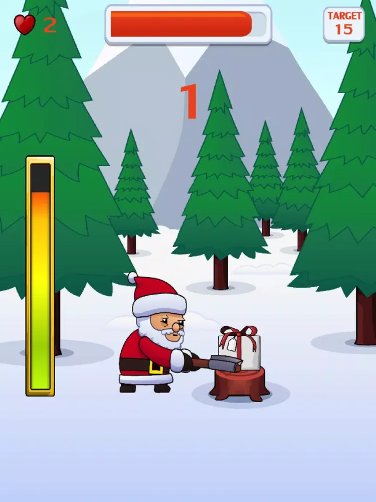 Capturas de pantalla de Chop It Santa! iPad 