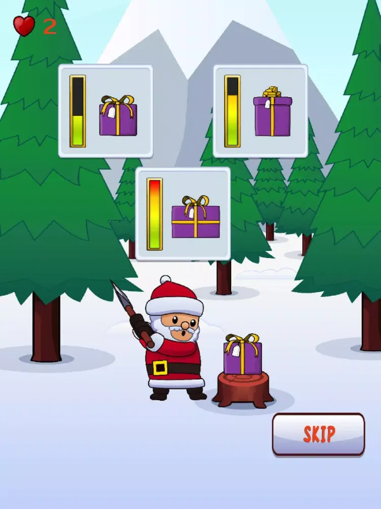 Capturas de pantalla de Chop It Santa! iPad 