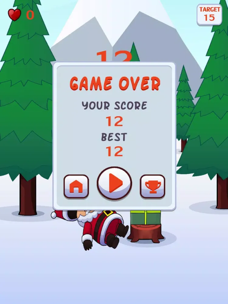 Capturas de pantalla de Chop It Santa! iPad 