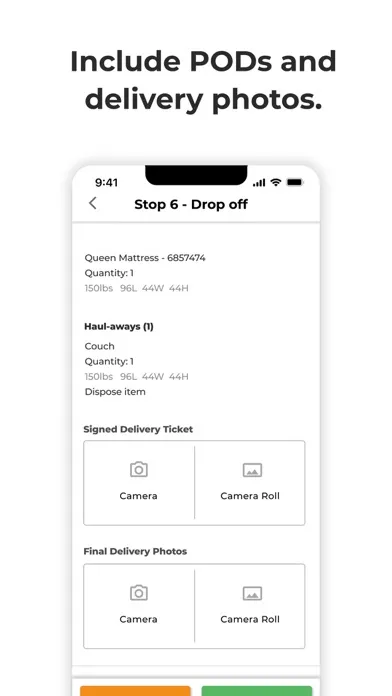 Ảnh chụp màn hình của Onward Delivery