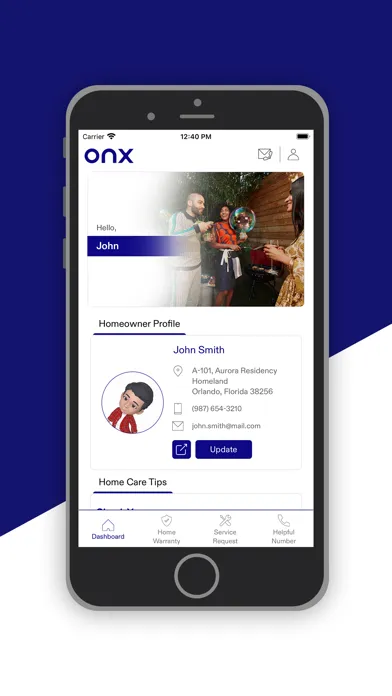 ภาพหน้าจอของ Onx Homeowner