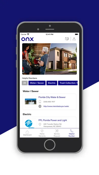 ภาพหน้าจอของ Onx Homeowner