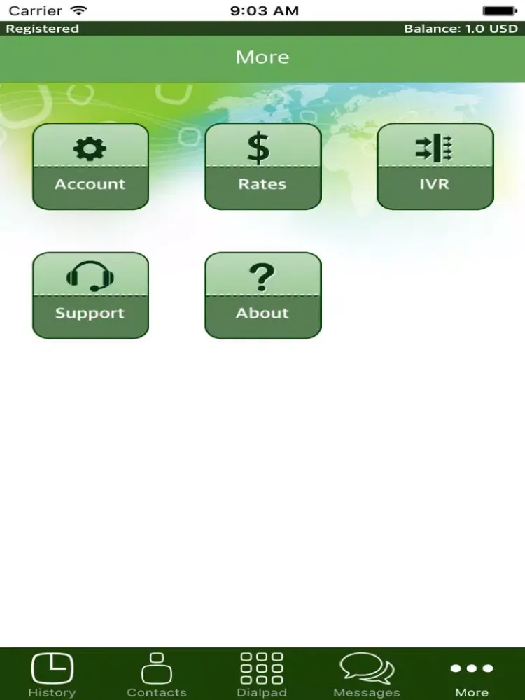 Mv Dialer iPad 應用截圖