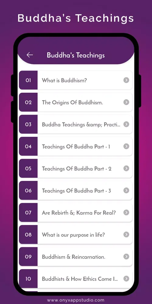 Buddha's Teachings Screenshots