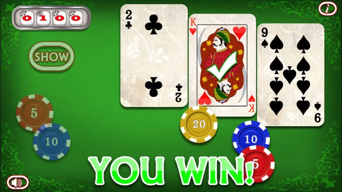 Capturas de tela do The Great Indian Maharaja Card Game