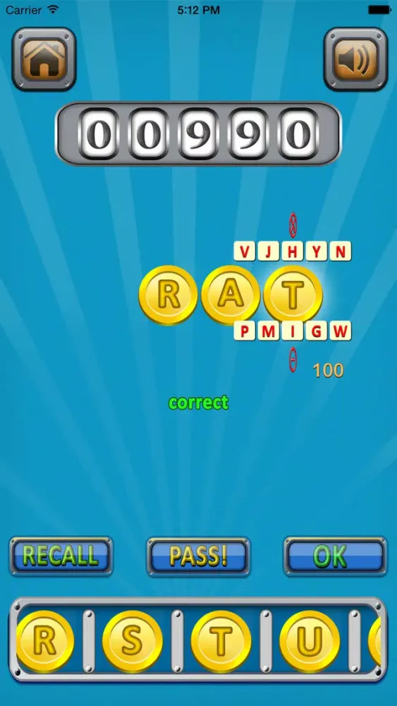 Captures d'écran de Word Mine