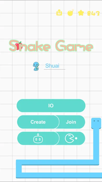 Captures d'écran de Snakes Games