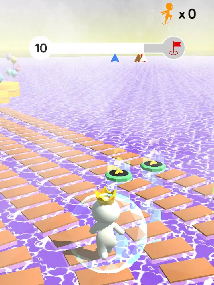 Capturas de tela do Water Run Race iPad 
