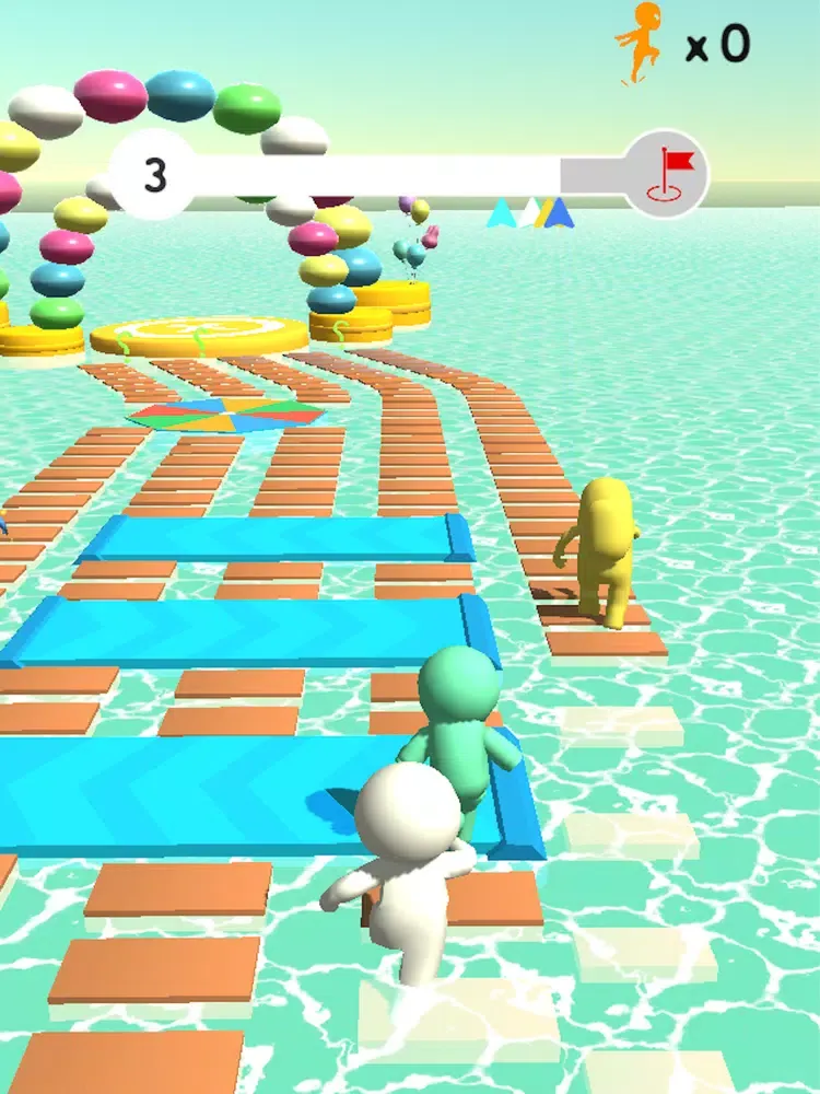 Capturas de tela do Water Run Race iPad 