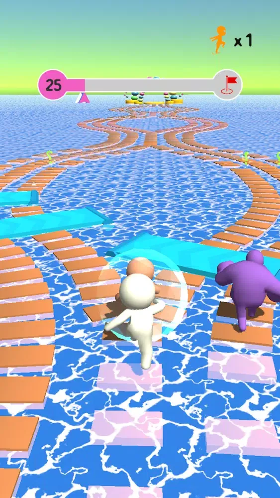 Capturas de tela do Water Run Race