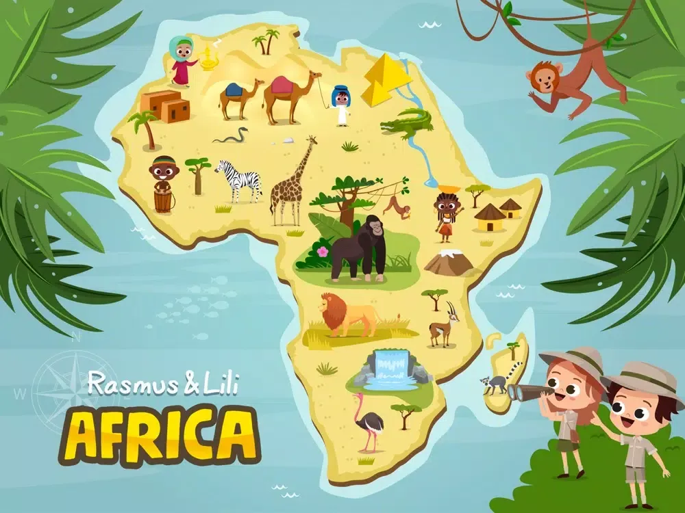 Rasmus & Lili Africa - Lite iPad  Ekran Görüntüleri