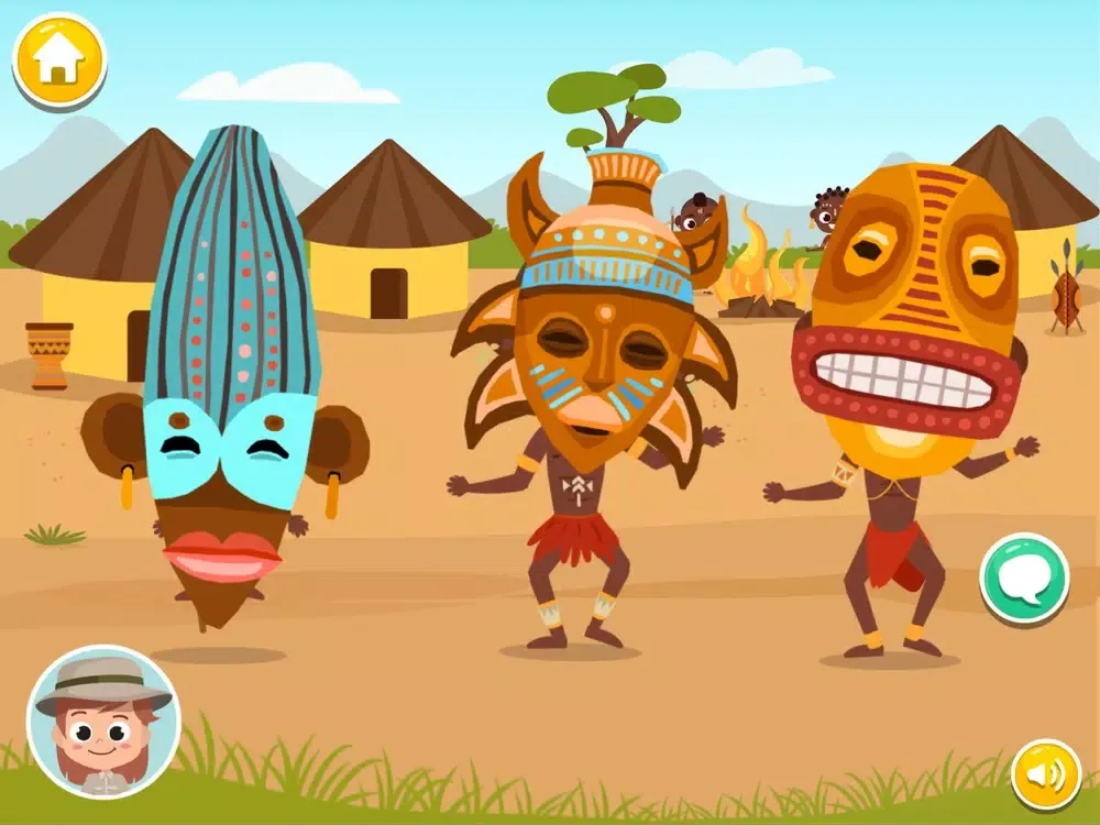 Rasmus & Lili Africa iPad 应用截图
