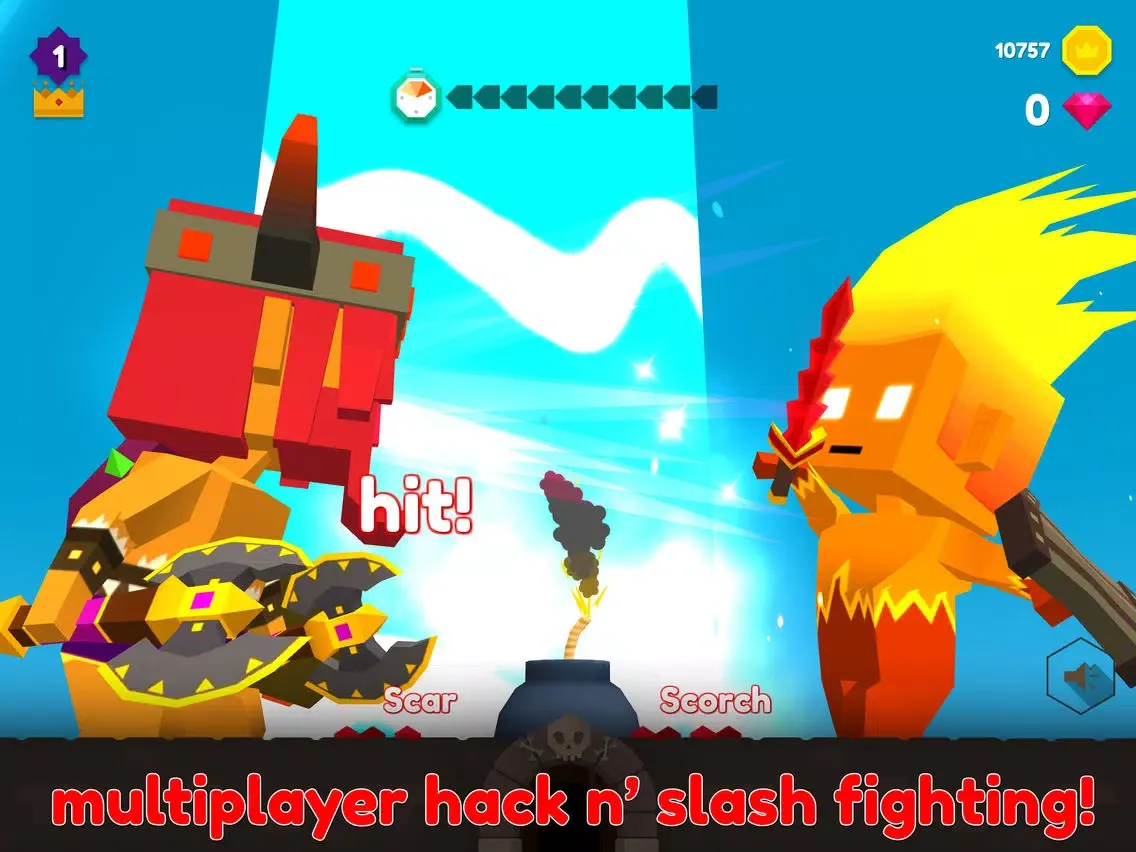 Tangkapan layar Battle Arena Heroes™ iPad 