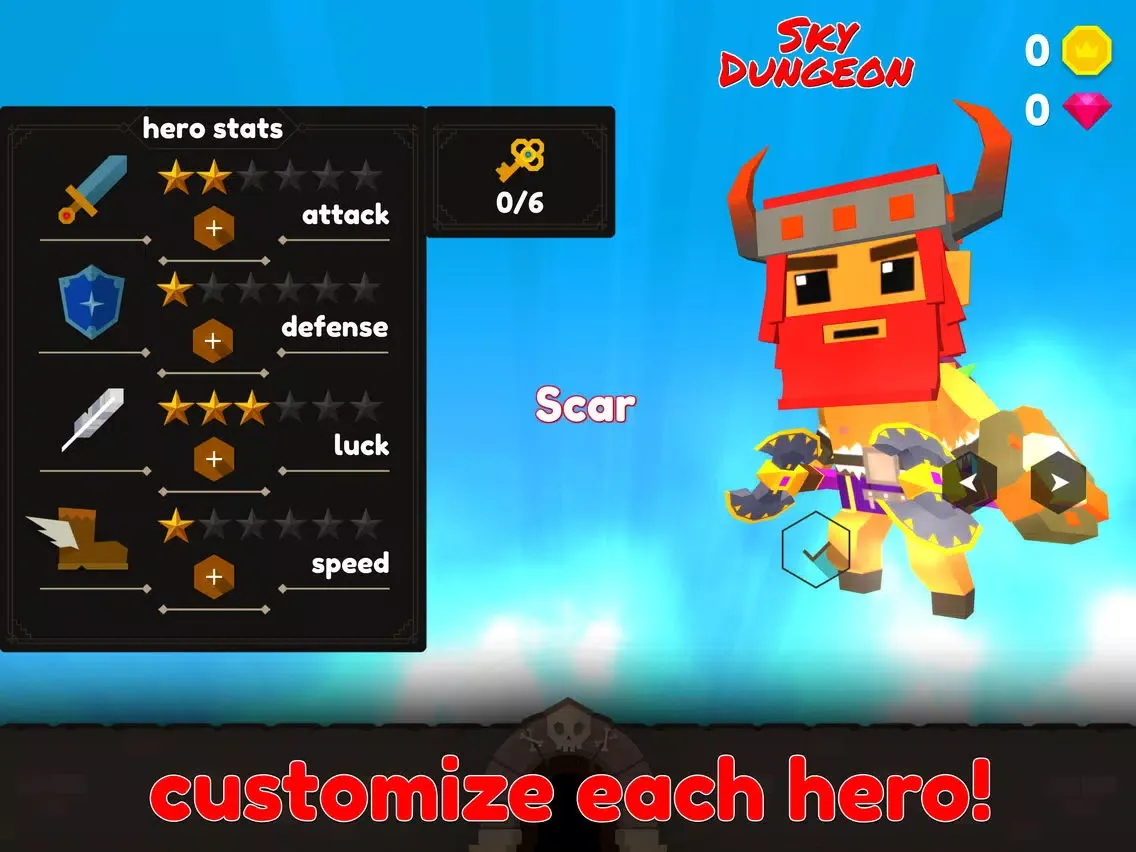 Tangkapan layar Battle Arena Heroes™ iPad 