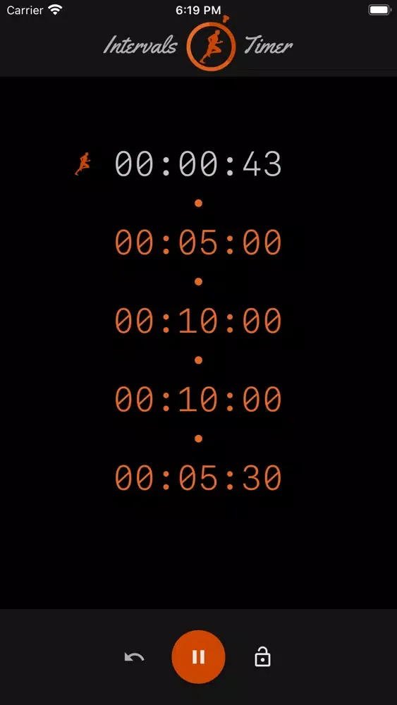 Timer with intervals應用截圖