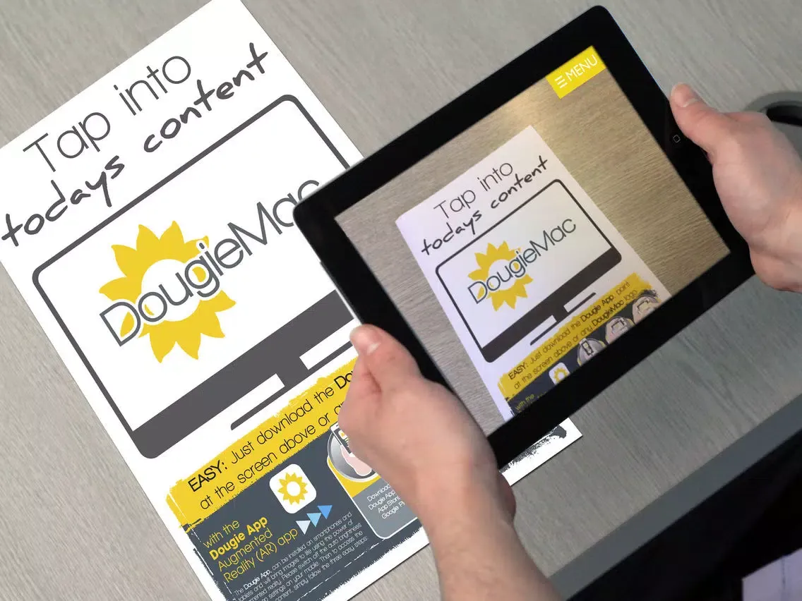 Tangkapan skrin Dougie App iPad 