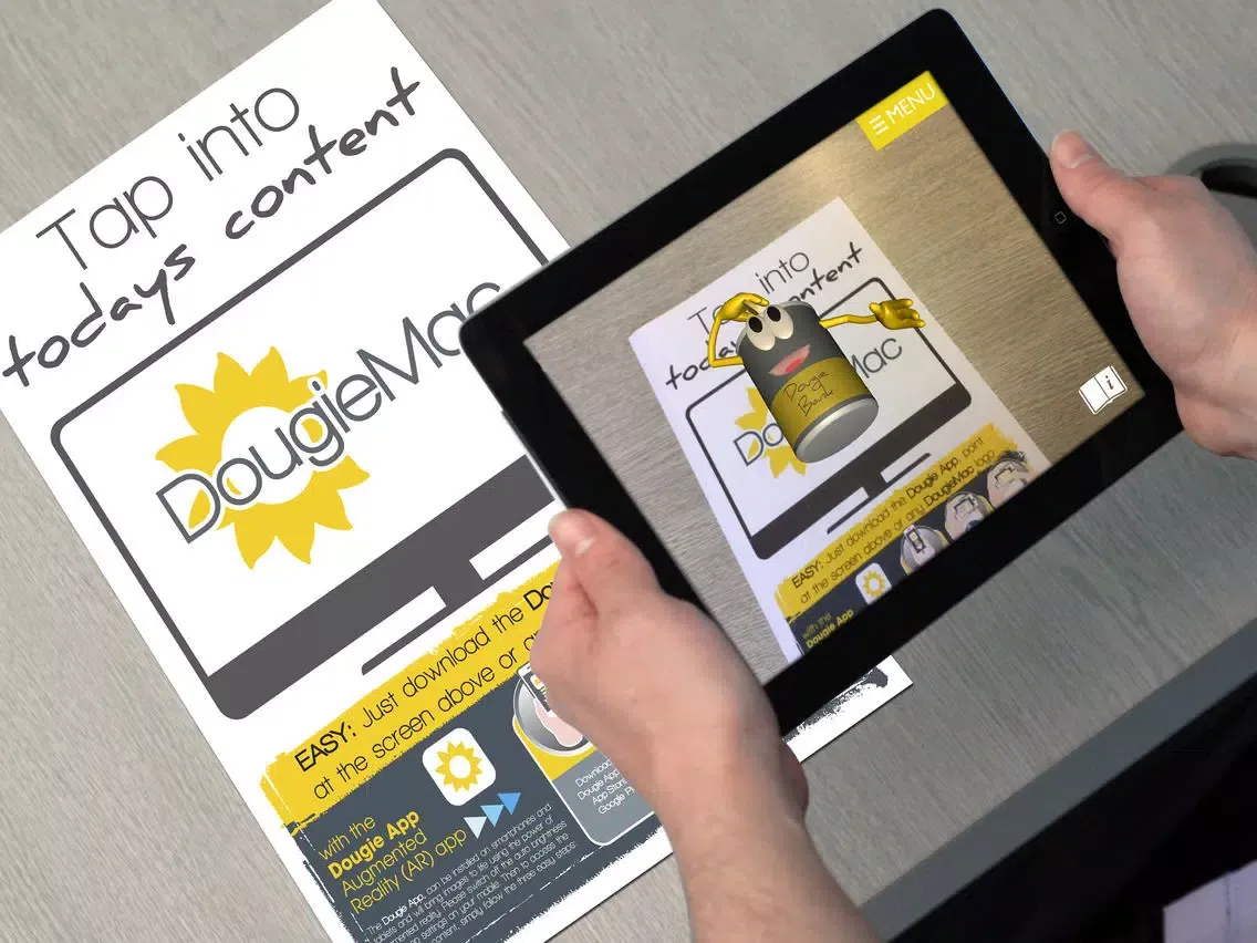 Tangkapan skrin Dougie App iPad 