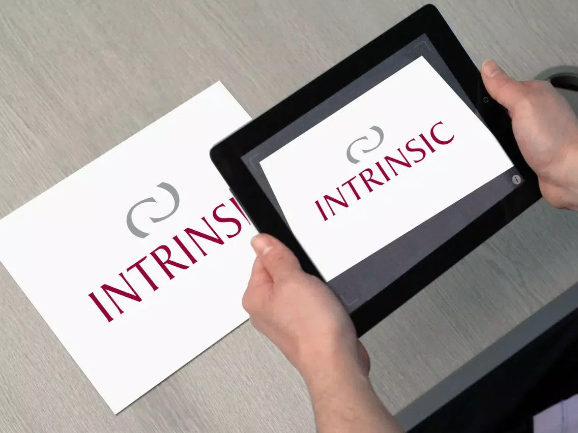 Tangkapan skrin Intrinsic AR iPad 