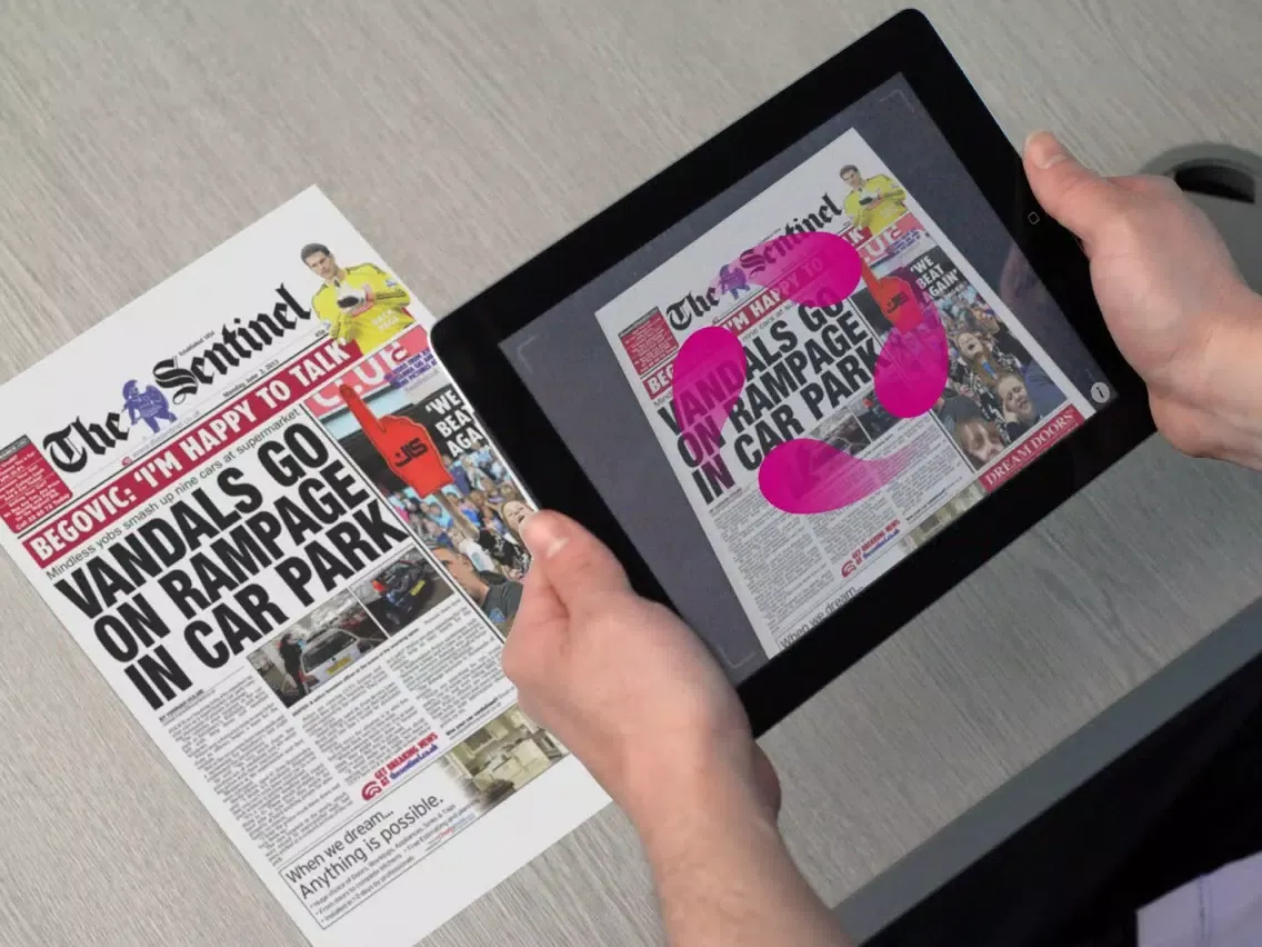 Sentinel AR iPad 应用截图