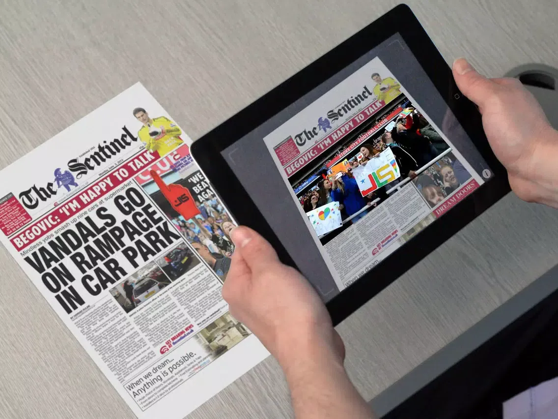 Sentinel AR iPad 应用截图