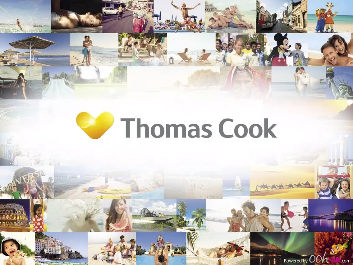 Thomas Cook AR iPad  스크린샷