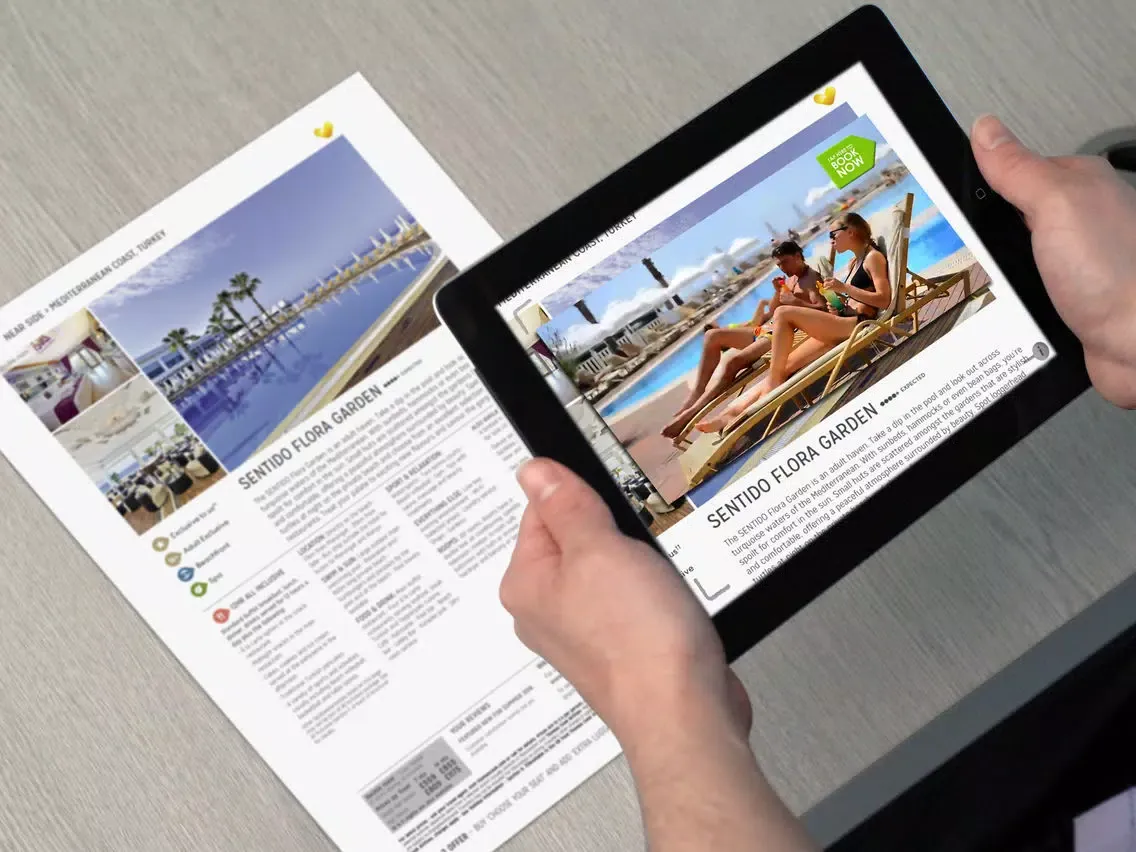 Thomas Cook AR iPad  스크린샷