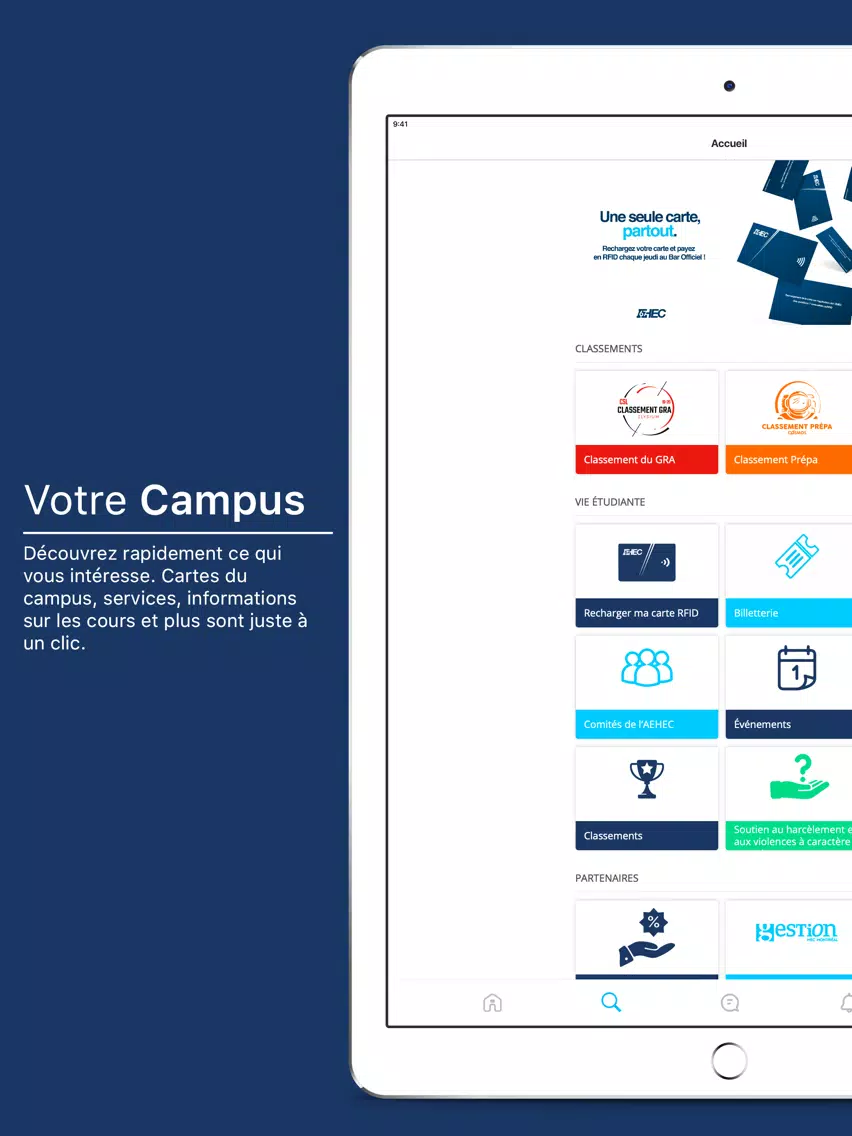 L'Association Étudiante de HEC iPad 应用截图