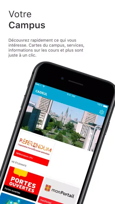 Скриншоты CADEUL campus Université Laval